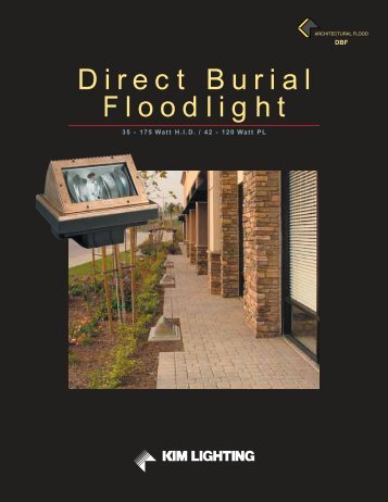 Direct Burial Floodlight - Kim Lighting