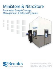 NitroStore Brochure - Matrical Bioscience