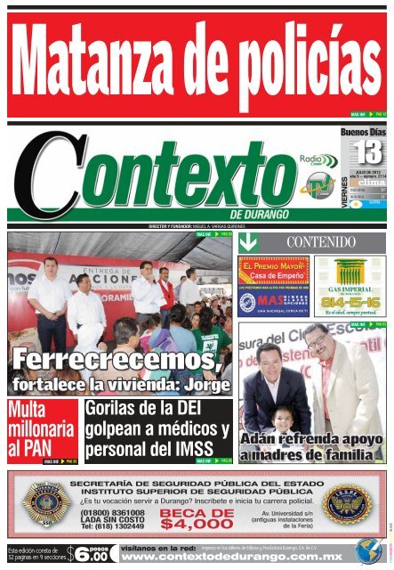 13 - Contexto de Durango