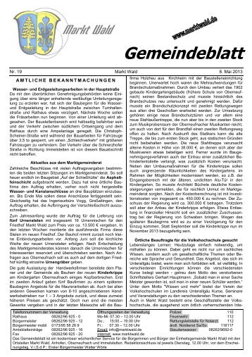 Download (PDF - 252 KB) - Marktgemeinde Markt Wald