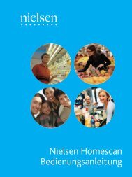 Nielsen Homescan Bedienungsanleitung