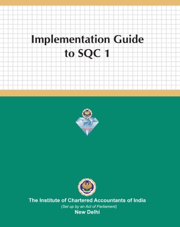 Implementation Guide to SQC 1 - CAalley.com