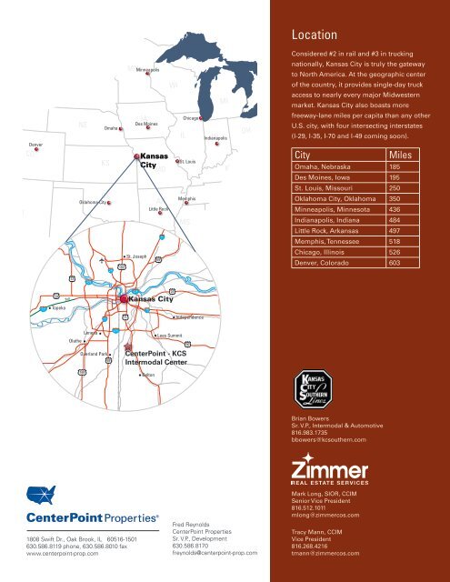 CenterPoint - KCS Intermodal Center - KC SmartPort