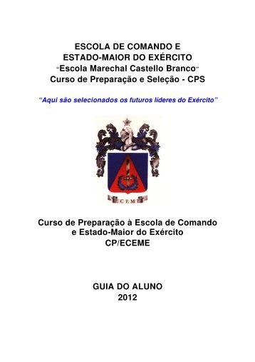ESCOLA DE COMANDO E ESTADO-MAIOR DO EXÃRCITO âEscola ...