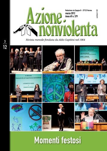 Marzo 2012 - Movimento Nonviolento