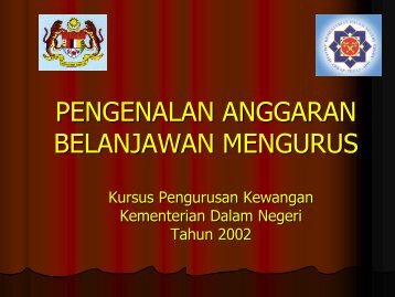 (44-54) Pengenalan Anggaran Belanja Mengurus - NRE