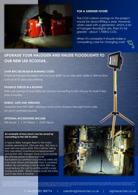 EcoStar LED Floodlight