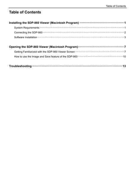 SDP-860 Software Manual - Confluence