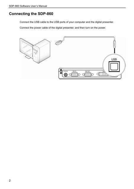 SDP-860 Software Manual - Confluence