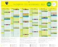 Calendrier Ã©cologique / Umweltkalender 2013 - Reckange