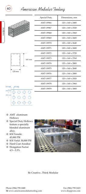 American Modular Tooling 2008 Catalog - Paul W. Marino Gages, Inc.