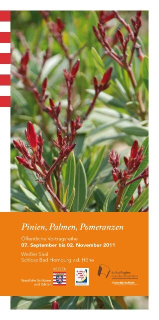 Pinien Palmen Pomeranzen Staatliche Schla Sser Und Ga Rten
