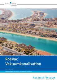 RoeVacÃ‚Â® Vakuumkanalisation - Roediger Vacuum GmbH