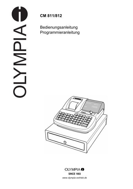 CM 811/812 Bedienungsanleitung Programmieranleitung