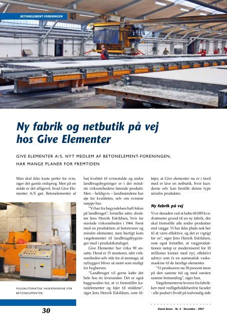 Download blad nr. 4-2007 som pdf - Dansk Beton