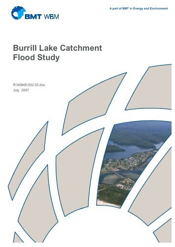 Burrill Lake Flood Study - SLEP - NSW Government