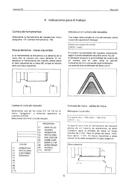 CNC - Thread-cutting on the Unimat PC - Usinages