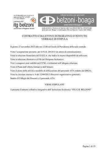 Download - Istituto Tecnico Statale Belzoni Boaga