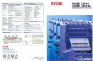 Product information: Ryobi 3304H 3304HA - Ferrostaal Inc