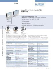 Mass Flow Controller (MFC) for Gases - topvs1