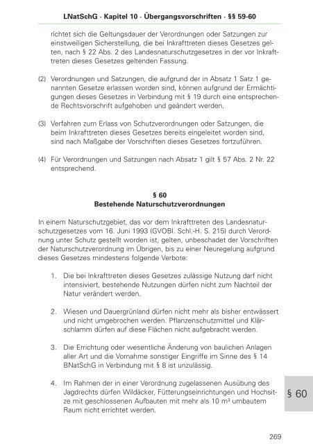 Naturschutzrecht für Schleswig-Holstein - Landwirtschaftskammer ...