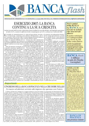 NÂ° 115 - Banca di Piacenza