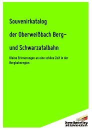 Souvenirkatalog - Oberweißbacher Bergbahn