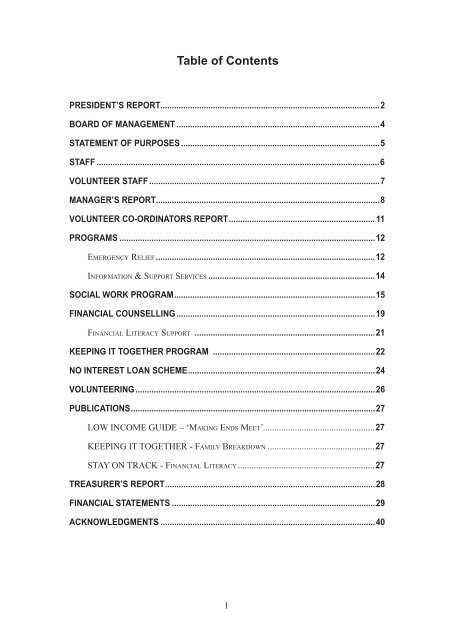 annual general report annual general report - Casey North CISS