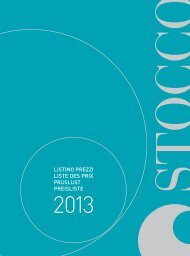 Stocco Preisliste 2013 - Duschking