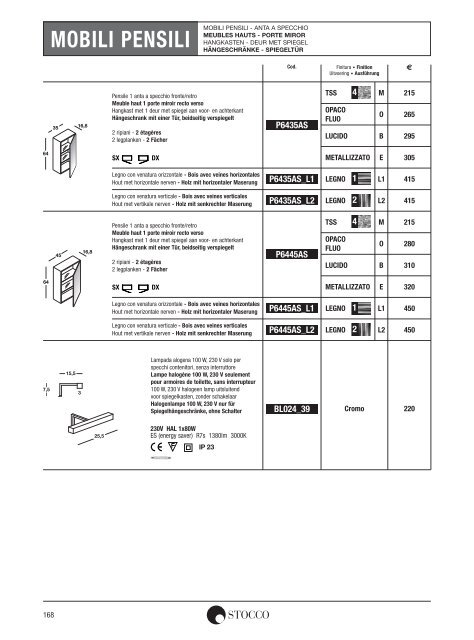 Stocco Preisliste 2013 - Duschking