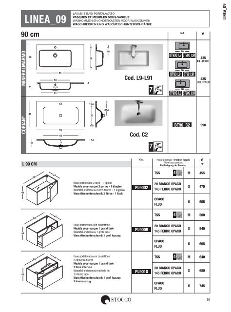 Stocco Preisliste 2013 - Duschking