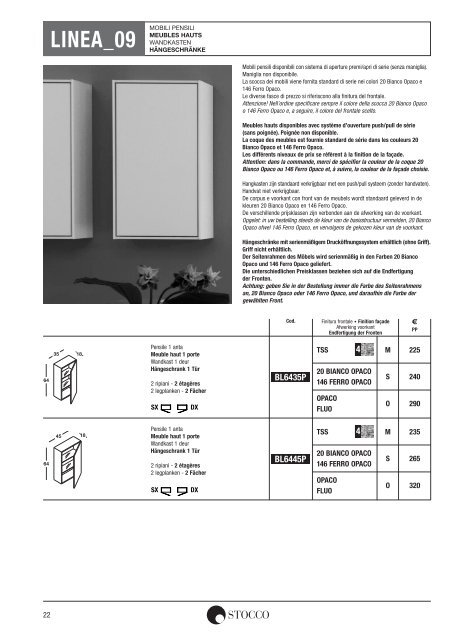 Stocco Preisliste 2013 - Duschking