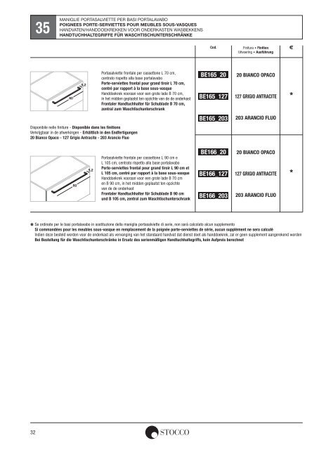 Stocco Preisliste 2013 - Duschking