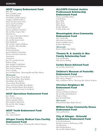ACCF Annual Report 09 rev5 - Allegan County Community ...