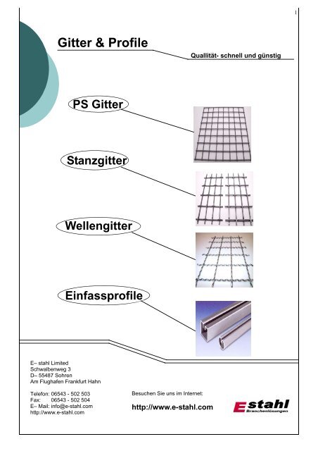 Stanzgitter einseitig glatt - Taubenabwehr, taubenabwehr