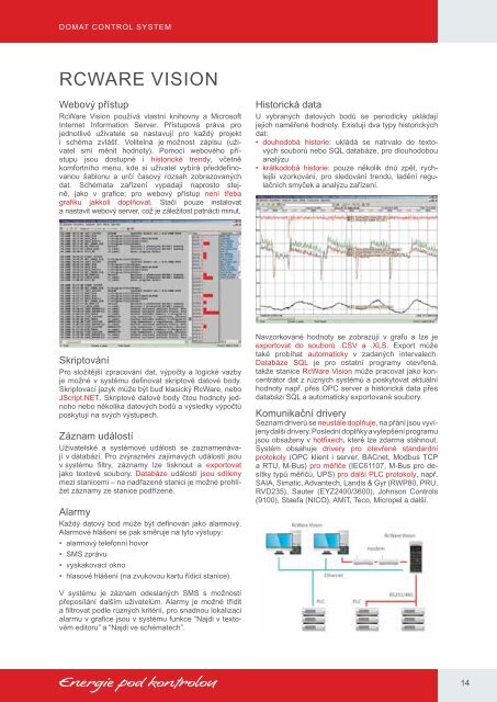 DOMAT PÅEHLEDOVÃ KATALOG