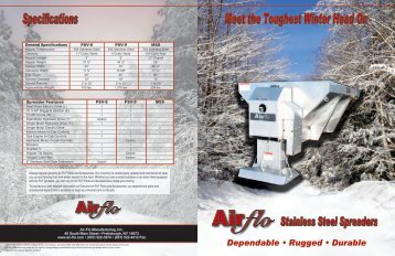 Air Flo Vee Spreader Brochure - Stonebrooke Equipment