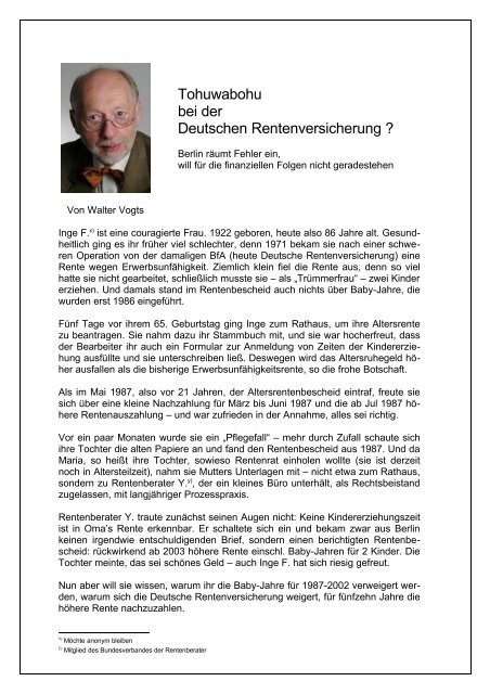 Tohuwabohu Bei Der Deutschen Vogts Partner