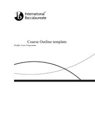 Course Outline template