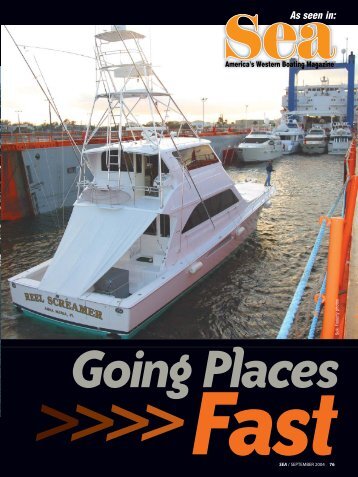 Sea Magazine article, September 2004 - Dockwise Yacht Transport