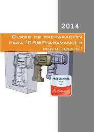Guía del Alumno del curso de preparación para el CSWP-Advanced Mold Tools