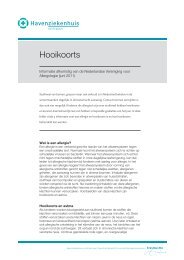 Hooikoorts - Havenziekenhuis Rotterdam