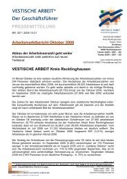 VESTISCHE ARBEIT* Der GeschÃ¤ftsfÃ¼hrer - Jobcenter Kreis ...