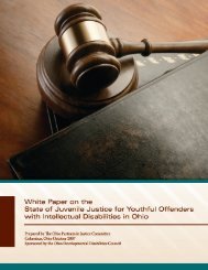 2008 White Paper-Juvenile Justice for Youthful Offenders - Ohio ...