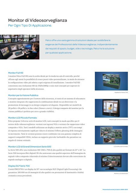 Scarica il Catalogo Pelco 2010 (.pdf 2,77Mb) - Schneider Electric