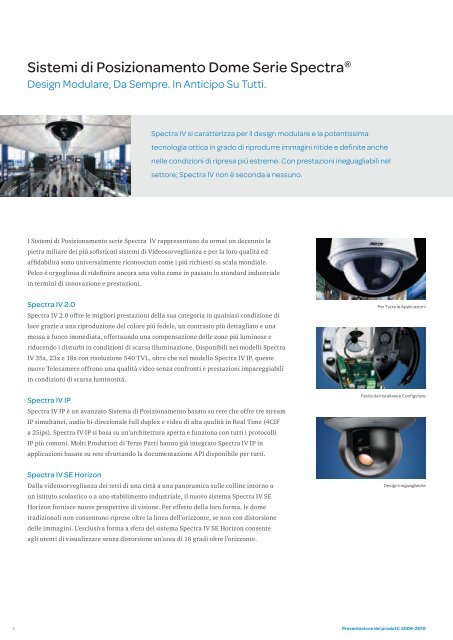 Scarica il Catalogo Pelco 2010 (.pdf 2,77Mb) - Schneider Electric