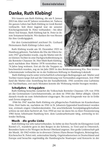 Juni-August-2013 - St.Peters bewegte Geschichte…