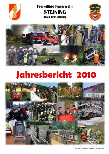 Jahresbericht 2010 - Freiwillige Feuerwehr Steining