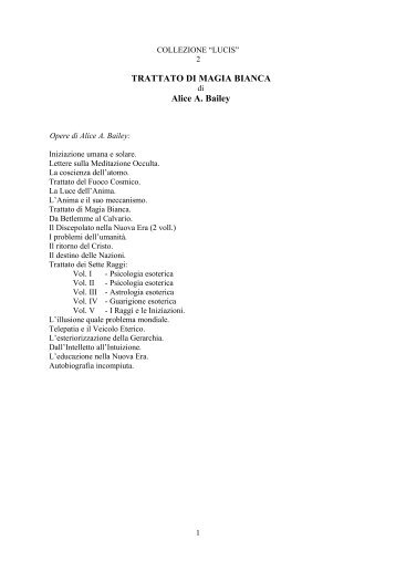 Alice A Bailey - Trattato di Magia Bianca.pdf - Esolibri