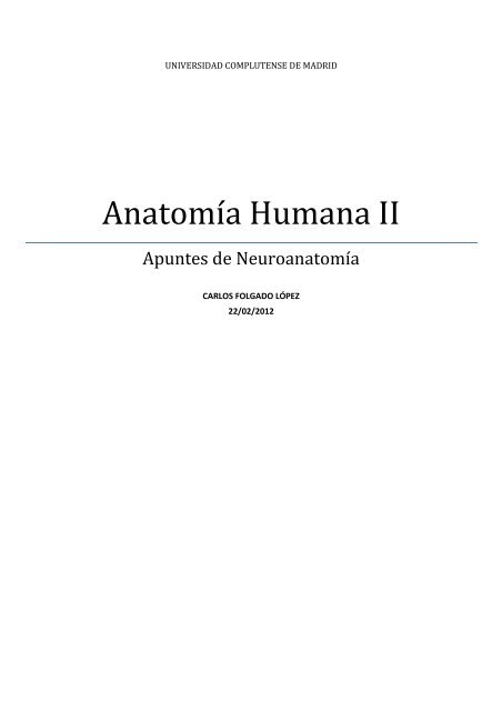 ANATOMIA SISTEMA NERVIOSO.pdf - VeoApuntes.com